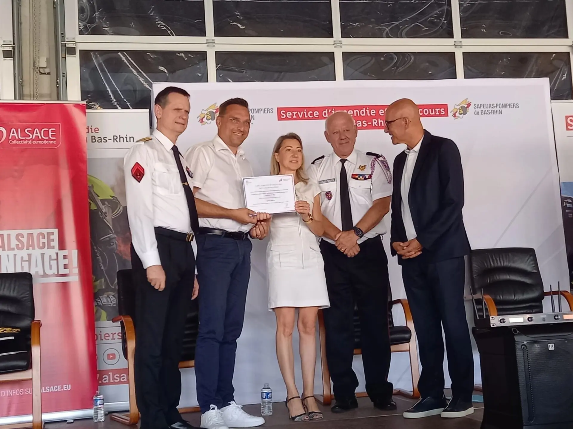 SOVEC Groupe, partenaire des sapeurs-pompiers