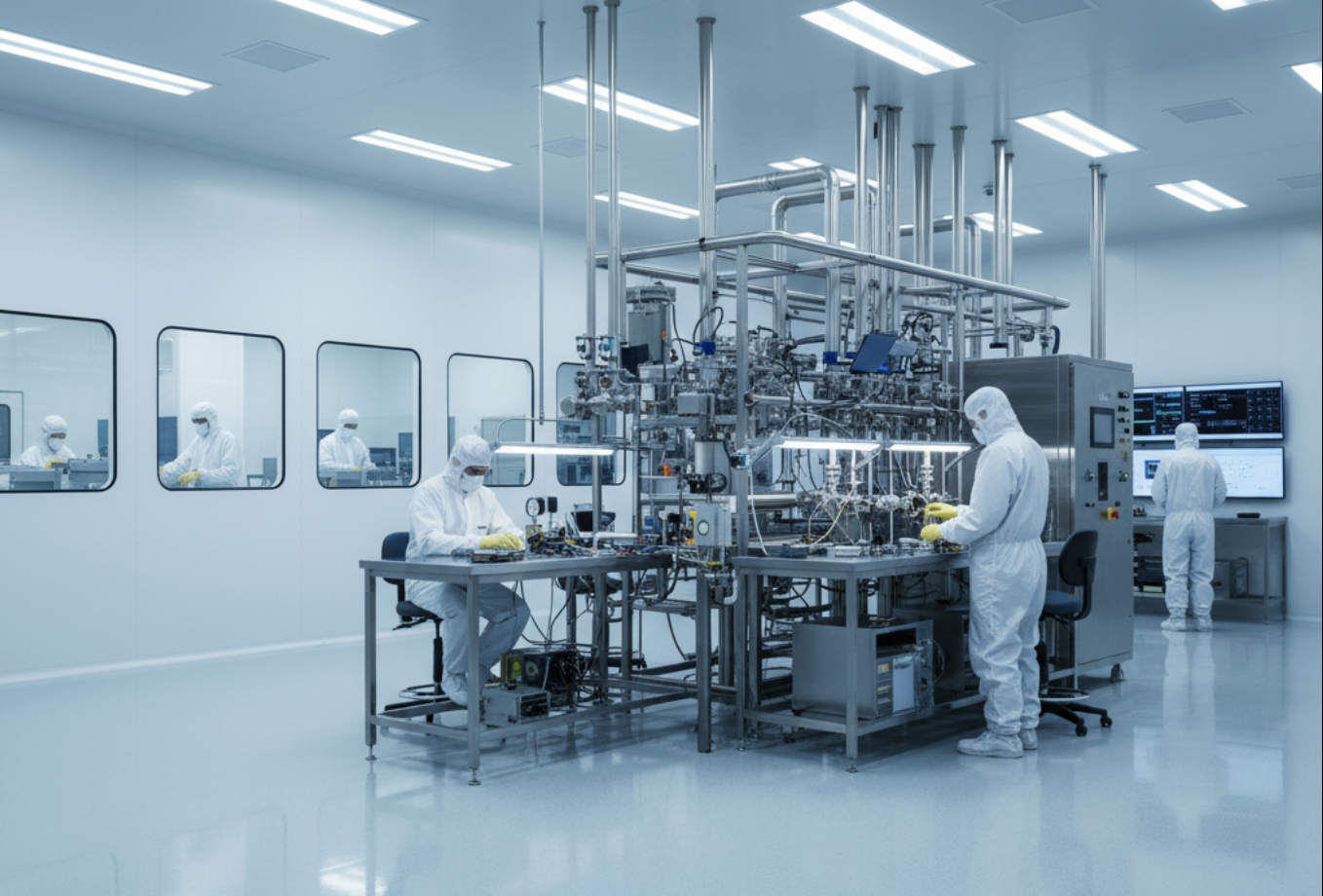 Salle blanche propre